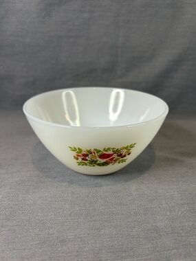Arcopal France French Friendship Hen Partridge Birds Avocado Harvest Cereal Bowl
